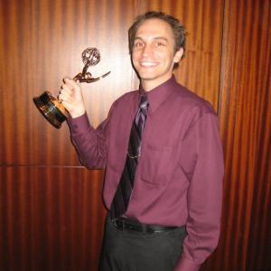 Kevin Herrmann wins the 2009-2010 Rocky Mountain Emmy Award for the category 