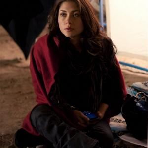 Arianny Celeste on the set of Humanity