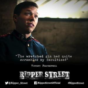 Jassa Ahluwalia as Vincent Featherwell in Ripper Street