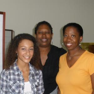 Sami with Writer/Director of Breaking Point, Caryn K. Hayes and the Producer Katrina Nelson