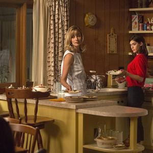 Still of Lizzy Caplan and Caitlin FitzGerald in Masters of Sex (2013)