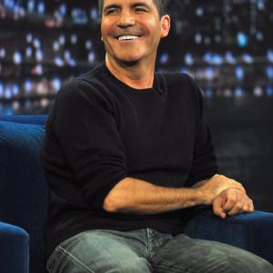 Simon Cowell at event of Late Night with Jimmy Fallon 2009