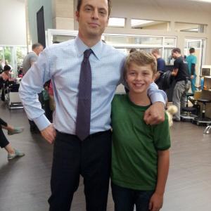 On Set Animal Practice with Justin Kirk August 17th 2012
