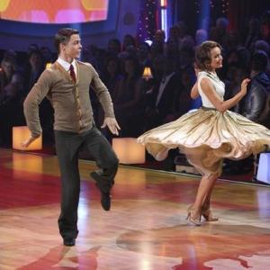 Still of Jennifer Grey and Derek Hough in Dancing with the Stars 2005