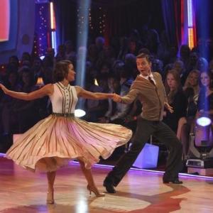Still of Jennifer Grey and Derek Hough in Dancing with the Stars 2005