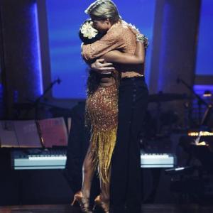 Still of Lil' Kim and Derek Hough in Dancing with the Stars (2005)