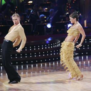 Still of Brooke BurkeCharvet and Derek Hough in Dancing with the Stars 2005