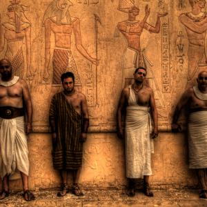 The Cast of The Egyptian Job.