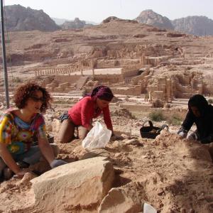 Digging for the Winged Lions Petra Jordan