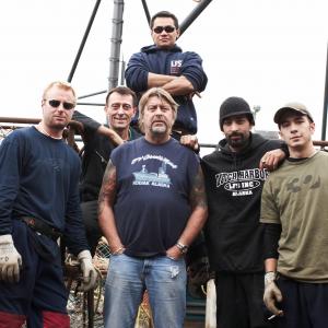 Josh Harris, Jake Harris, Phil Harris, Dave Millman, Murray Gamrath and Freddy Maugatai in Deadliest Catch (2005)