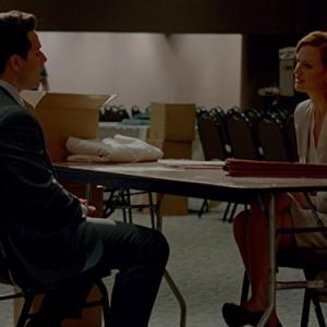 Still of Kerry Bishé and Skylar Astin in Halt and Catch Fire: Kali (2015)