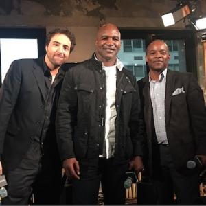 After an appearance with Evander Holyfield and George Willis who are both in CHAMPS out now in theaters and on iTunes!