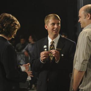 Still of Scott Adsit Kristen Schaal and Jack McBrayer in 30 Rock 2006