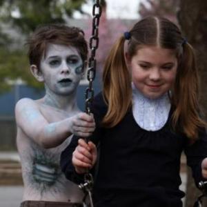 Dawson Dunbar as Dead Boy and Sierra Pitkin as Lola in Dead Friends Crazy8s winning film 2011