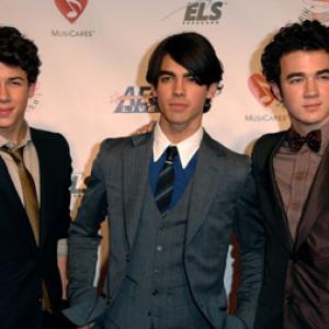 The Jonas Brothers Kevin Jonas Joe Jonas and Nick Jonas