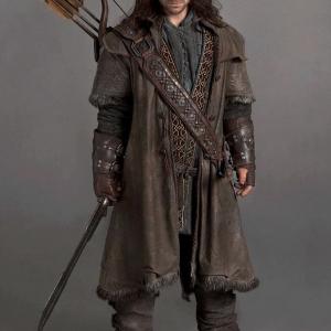 Aidan Turner as Kili in photo from Brian Sibleys Official Movie Guide for The Hobbit An Unexpected Journey