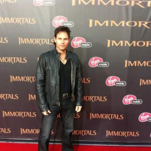 TAMAS MENYHART at the World Premiere of IMMORTALS. Los Angeles Nokia Theater, November 7th, 2011.