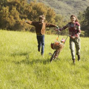 Still of CJ Adams and Odeya Rush in The Odd Life of Timothy Green 2012