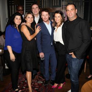 Actor John Travolta and director Kevin Connolly Producer Actor DTeflon Producer Randall Emmett attend the Gotti Party hosted by Ciroc and Stella Artois at Byblos on September 11 2015