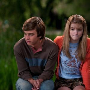 Paramount Studio Still of No Strings Attached Stefanie Scott playing young Natalie Portman