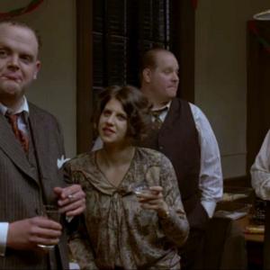 Ryan Woodle Erin Fogel Mike Houston and Ned Noyes in a still from Boardwalk Empire Episode Resolution