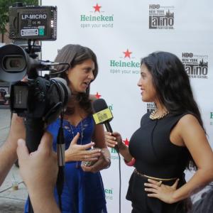 Erin Fogel attends the screening of Elliot Loves at HBOs 13th Annual New York International Latino Film Festival