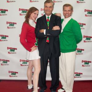 Santa- Thon 2012 with host Fred Willard and my co-star of 