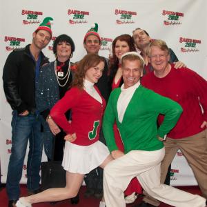 Some of the Santa-Thon 2012 cast!