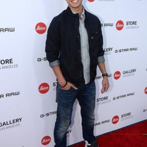 Actor Cameron Palatas in GStar RAW attends GStar RAW unveils RAW  Leica at the Leica store opening on June 20 2013 in West Hollywood California