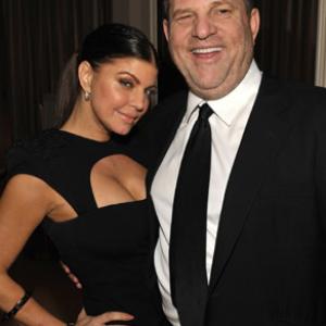 Fergie and Harvey Weinstein at event of Nine (2009)