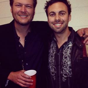 Behind The Scenes with Justin Gullett and Blake Shelton