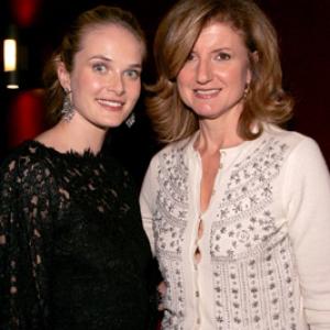 Rachel Blanchard and Arianna Huffington at event of Where the Truth Lies 2005