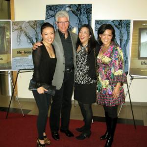 LifeLess movie screening Standing with Producers Cliff Wright  Mary Kim