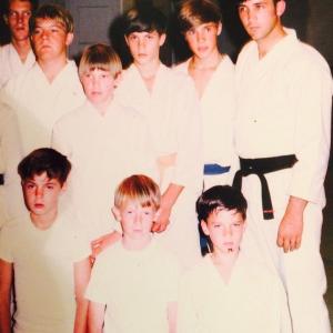 Dennis and first Martial Arts Class 1970