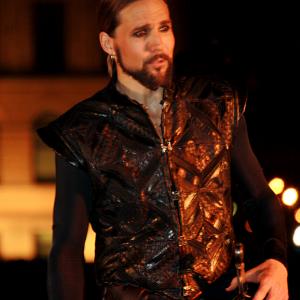Still of Matt Wiggins as Mercutio in a live production of William Shakespeare's Romeo and Juliet!