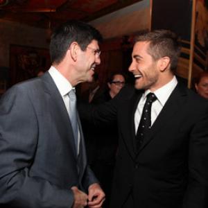Jake Gyllenhaal and Rich Ross at event of Persijos princas laiko smiltys 2010
