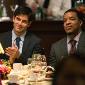 Still of Russell Hornsby and David Giuntoli in Grimm 2011