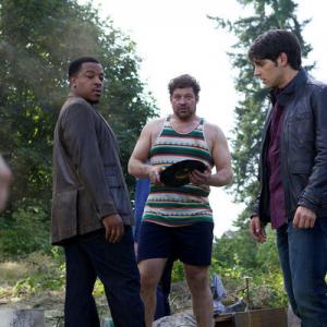 Still of Brad William Henke Russell Hornsby and David Giuntoli in Grimm 2011