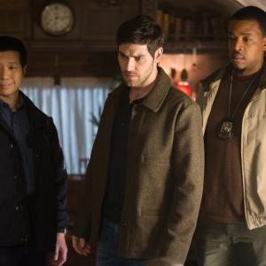 Still of Russell Hornsby Reggie Lee and David Giuntoli in Grimm 2011