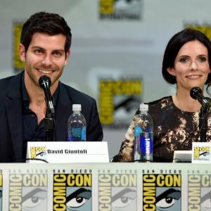 Bitsie Tulloch and David Giuntoli at event of Grimm 2011