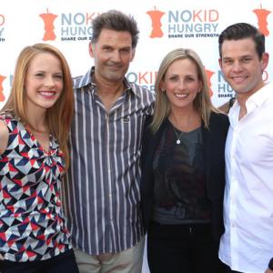 No Kid Hungry fundraiser with Katie Leclerc, D.W. Moffett and Marlee Matlin