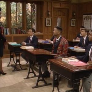 Rod Knoll first from right in The Fresh Prince of BelAir 1990