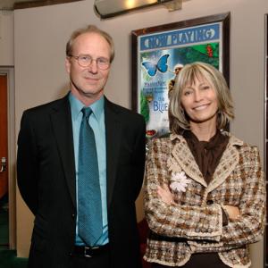 William Hurt and Jere Rae Mansfield at an event screening of The Blue Butterfly in support of the Make A Wish Foundation
