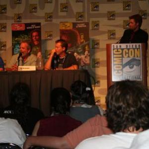 Brian Ward moderating the Film Crew panel at the 2007 San Diego ComicCon