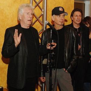 With Graham Nash and Billy Bob Thornton at charity event
