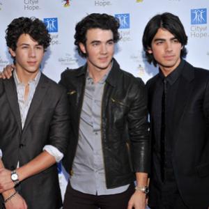 The Jonas Brothers Kevin Jonas Joe Jonas and Nick Jonas