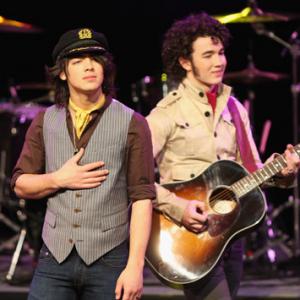 The Jonas Brothers Kevin Jonas and Joe Jonas