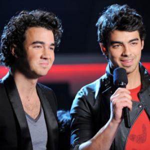 The Jonas Brothers Kevin Jonas and Joe Jonas