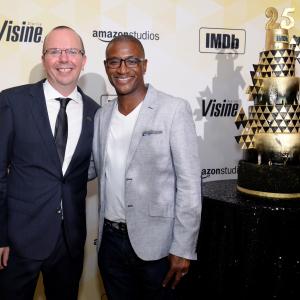 Tommy Davidson and Col Needham at event of IMDb on the Scene (2015)