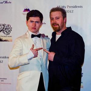 All My Presidents premiere with Director, Connor Hair (left), & Editor, Fred Beahm (Right)